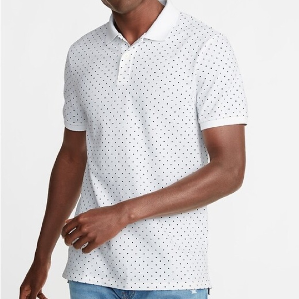 Old Navy Moisture-Wicking Printed Pro Polo